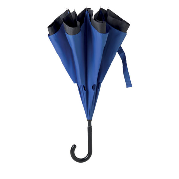 ombrello inverso personalizzato chiuso